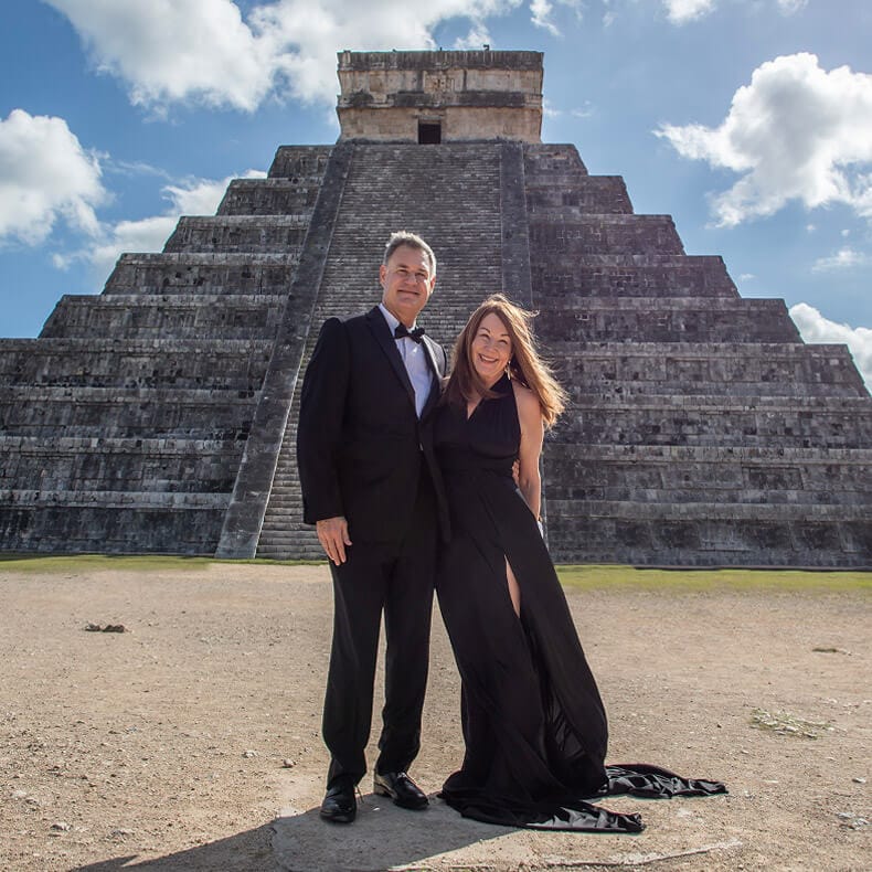 Debra & Richard in Mexico